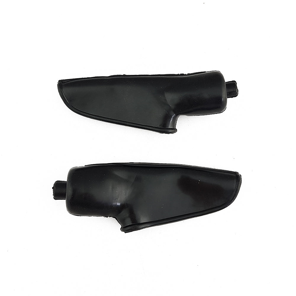 Pair Universal Motorcycle Brake And Clutch Lever Covers Lever Shrouds Rubber