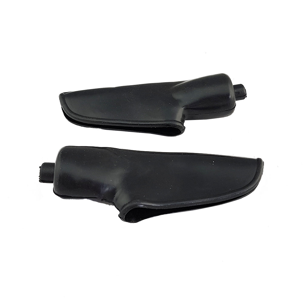 Pair Universal Motorcycle Brake And Clutch Lever Covers Lever Shrouds Rubber
