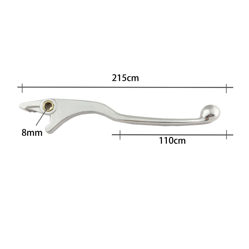 Silvery Right Hand Brake Lever Fit Triumph Rocket III Roadstar 2400 Kawasaki VN800 A1-A4 W650 EJ650 A1-A5