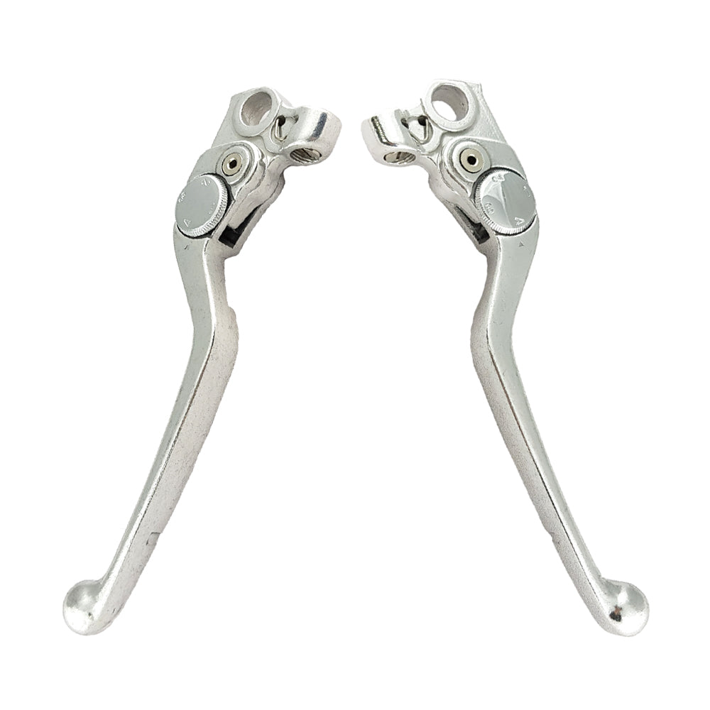 Silvery Brake+Clutch Lever Handle Fit Ducati 696 Monster 748 Biposto 900 Monster