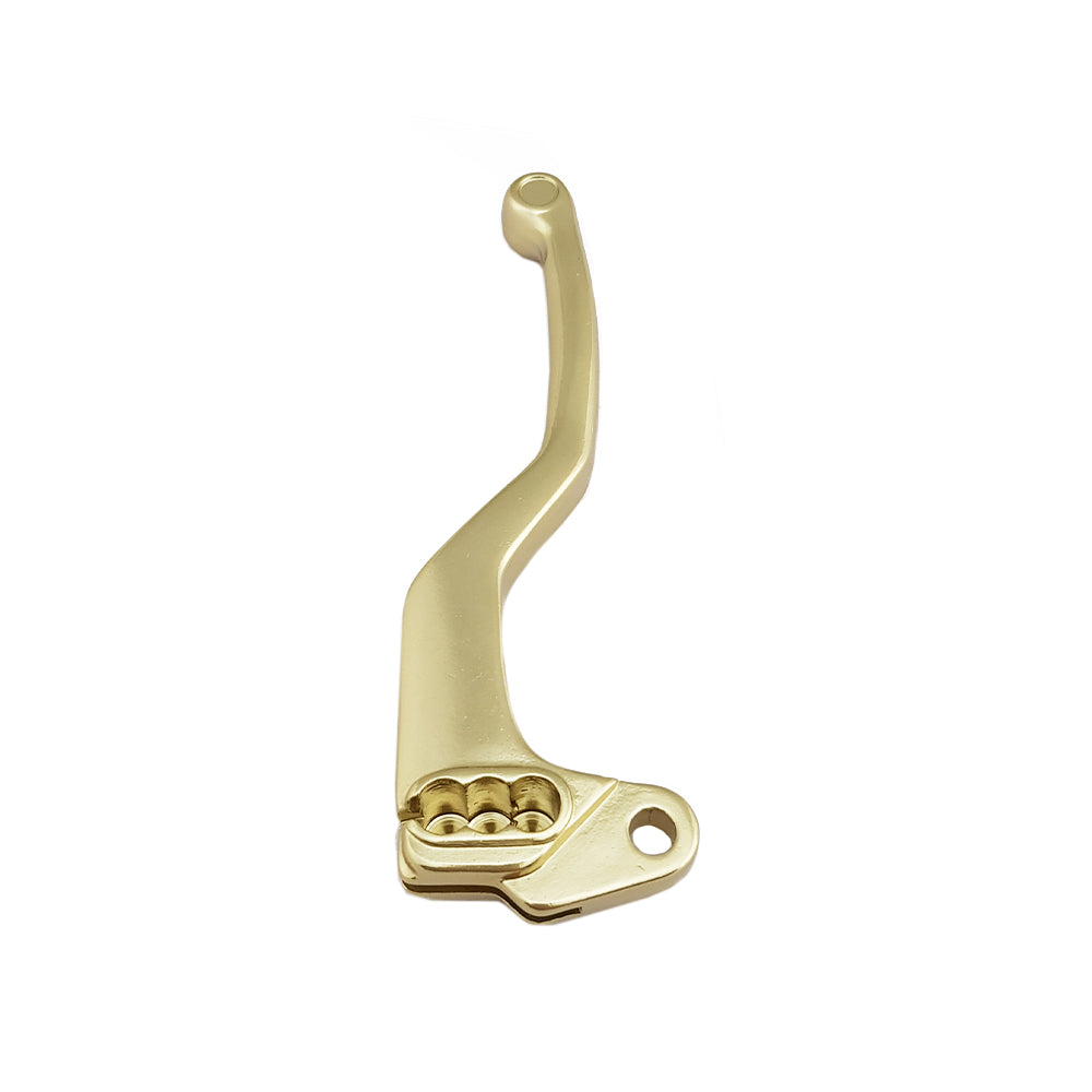 Motorcycle Left Hand Front Clutch Lever Raptop Lever Blade Gold Fit For Off Road