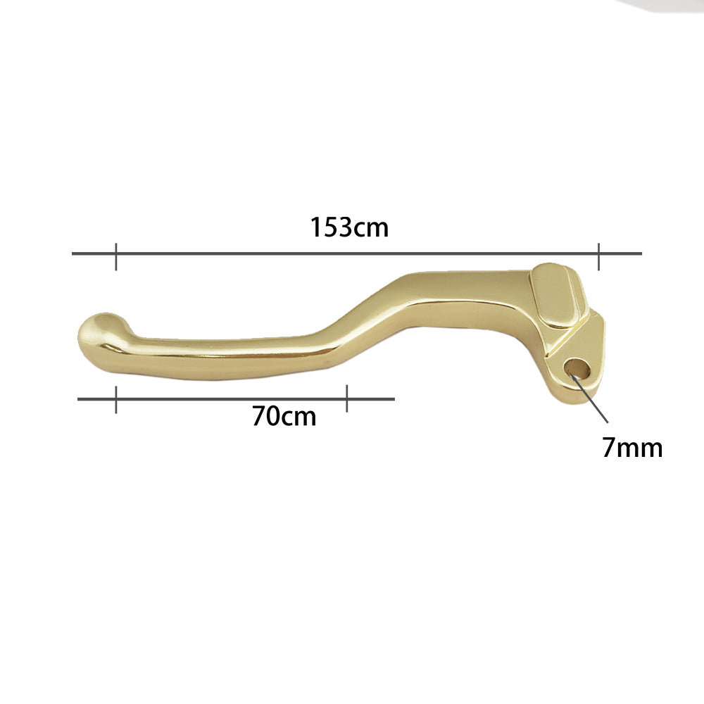 Motorcycle Left Hand Front Clutch Lever Raptop Lever Blade Gold Fit For Off Road