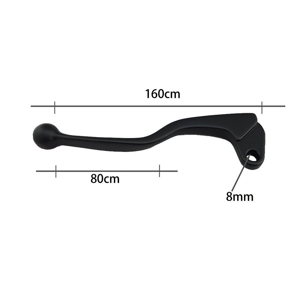 Motorcycle Shorty Left Hand Clutch Lever Black Fit Yamaha YFM100 DT200R XT225 Serrow XTZ660