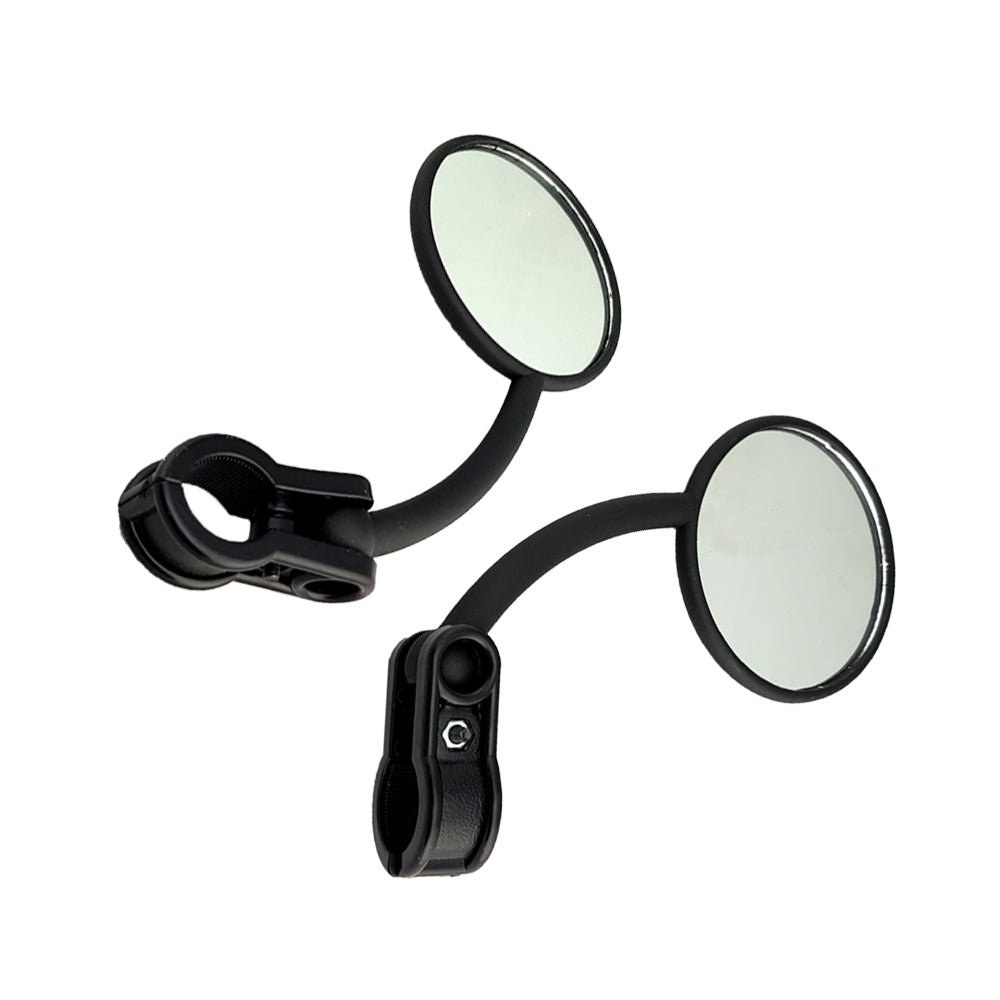 Pair Enduro R/L Hand Fold Down Mirror Fit Honda Kawasaki Suzuki KTM