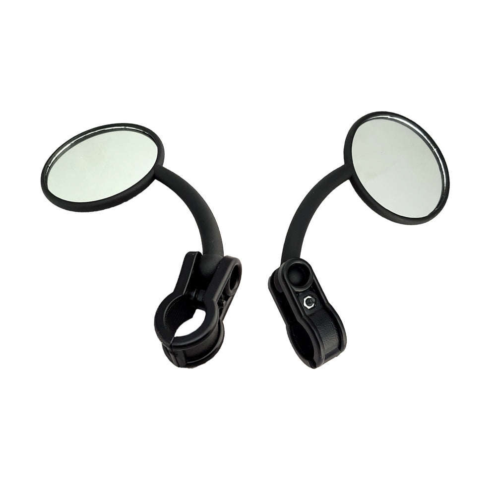 Pair Enduro R/L Hand Fold Down Mirror Fit Honda Kawasaki Suzuki KTM