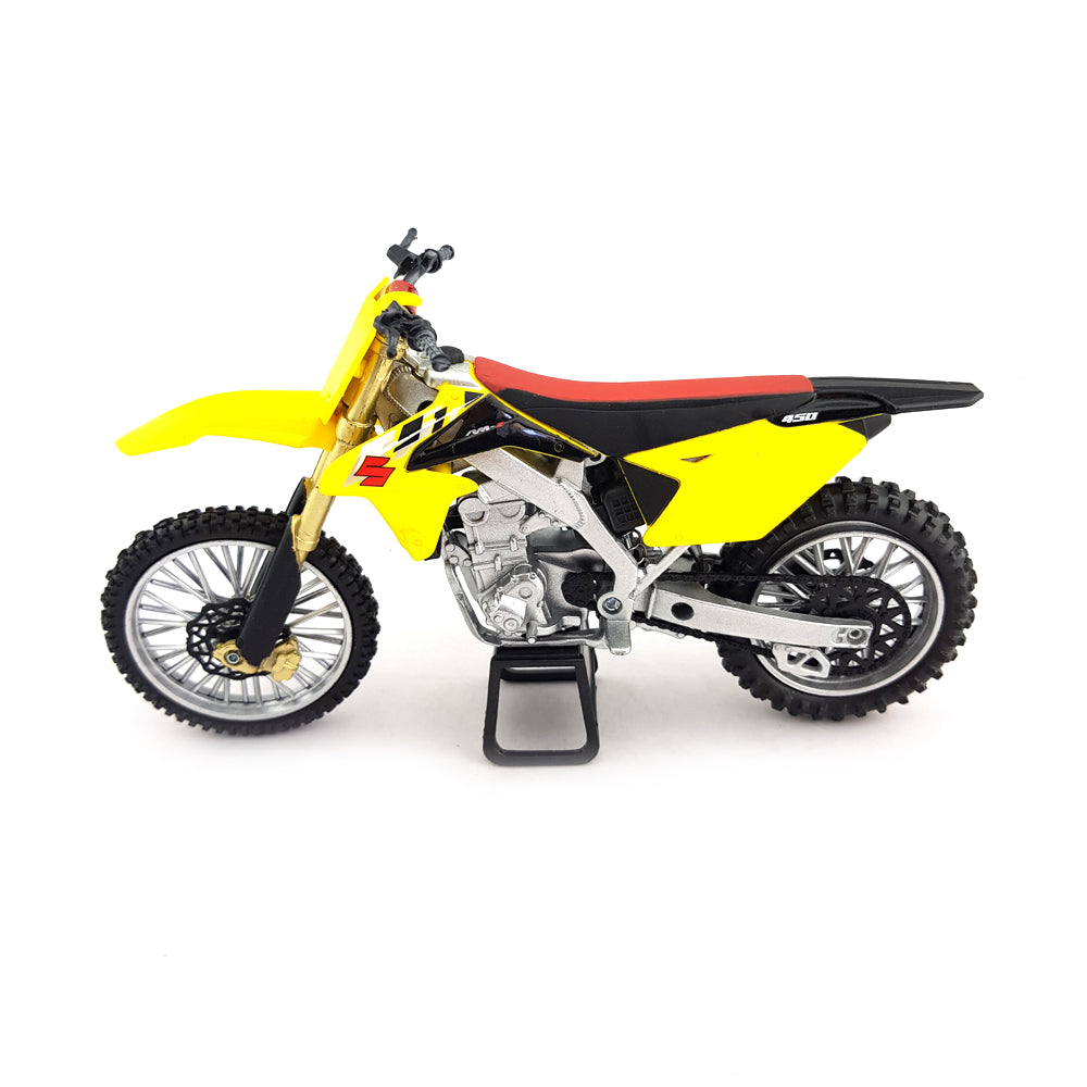 NewRay Licensed 1:12 Scale Suzuki RM-Z450 2014 Dirtbike Diecast Bike
