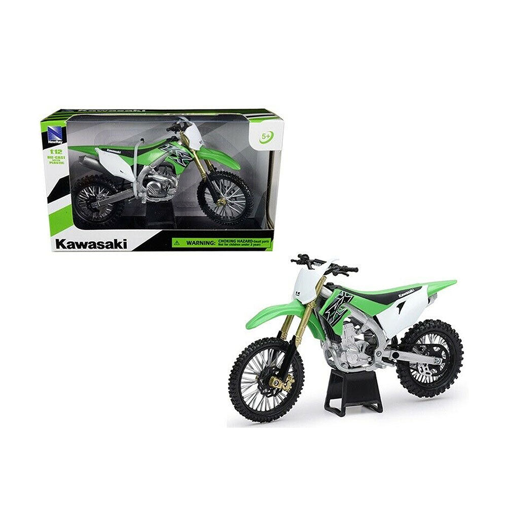 NewRay Licensed 1:12 Scale Kawasaki KX450 2019 Kids Dirt Racing Toy Model Ideal Gift