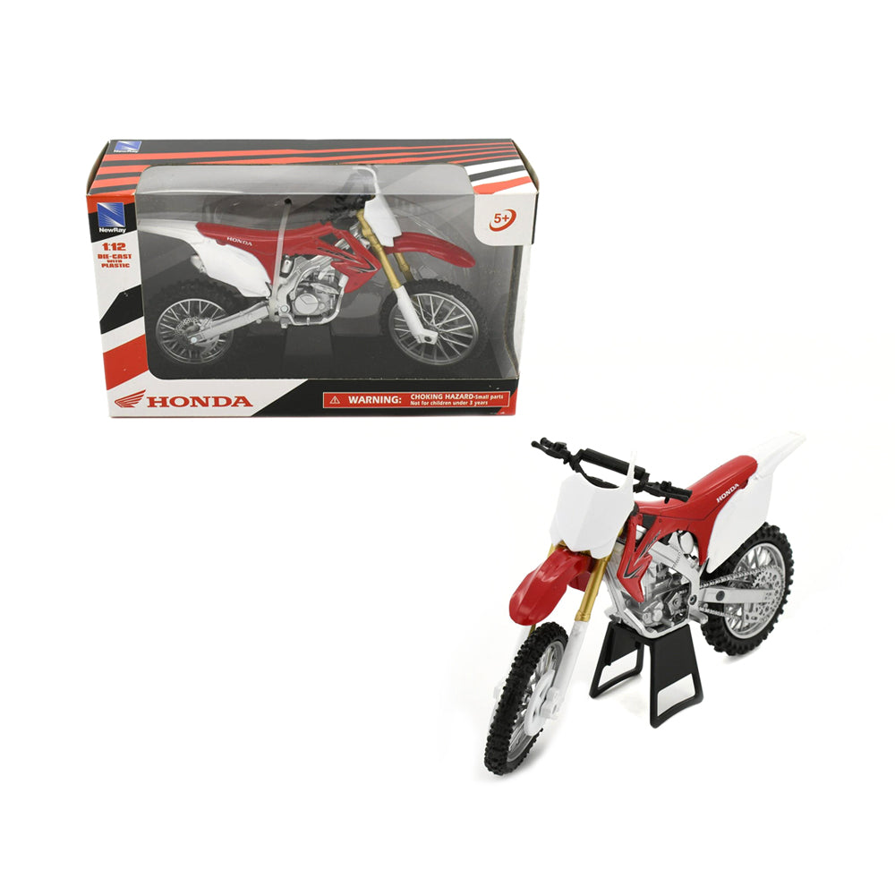 Newray Licensed 1:12 Scale Honda CRF250R 2012 Dirtbike Model
