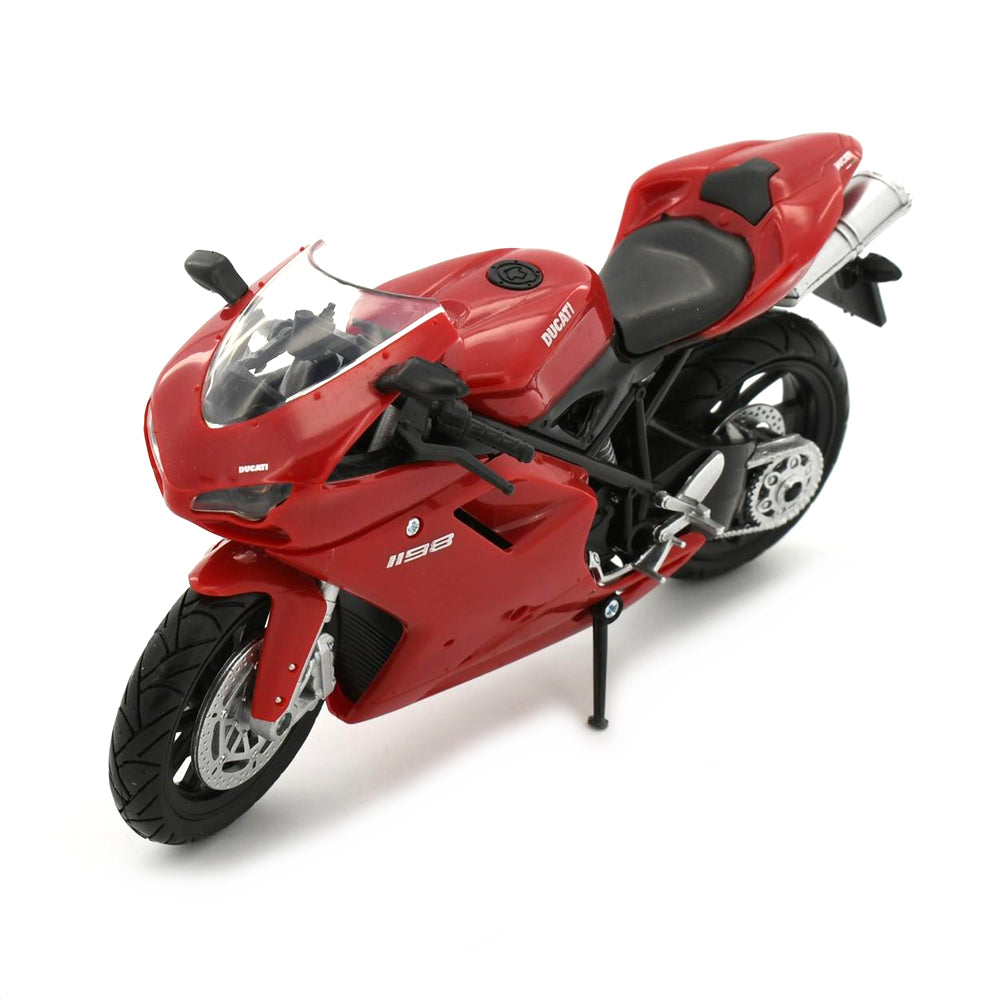 NewRay Licensed 1:12 Scale Ducati 1198 Red Model Motorcycle