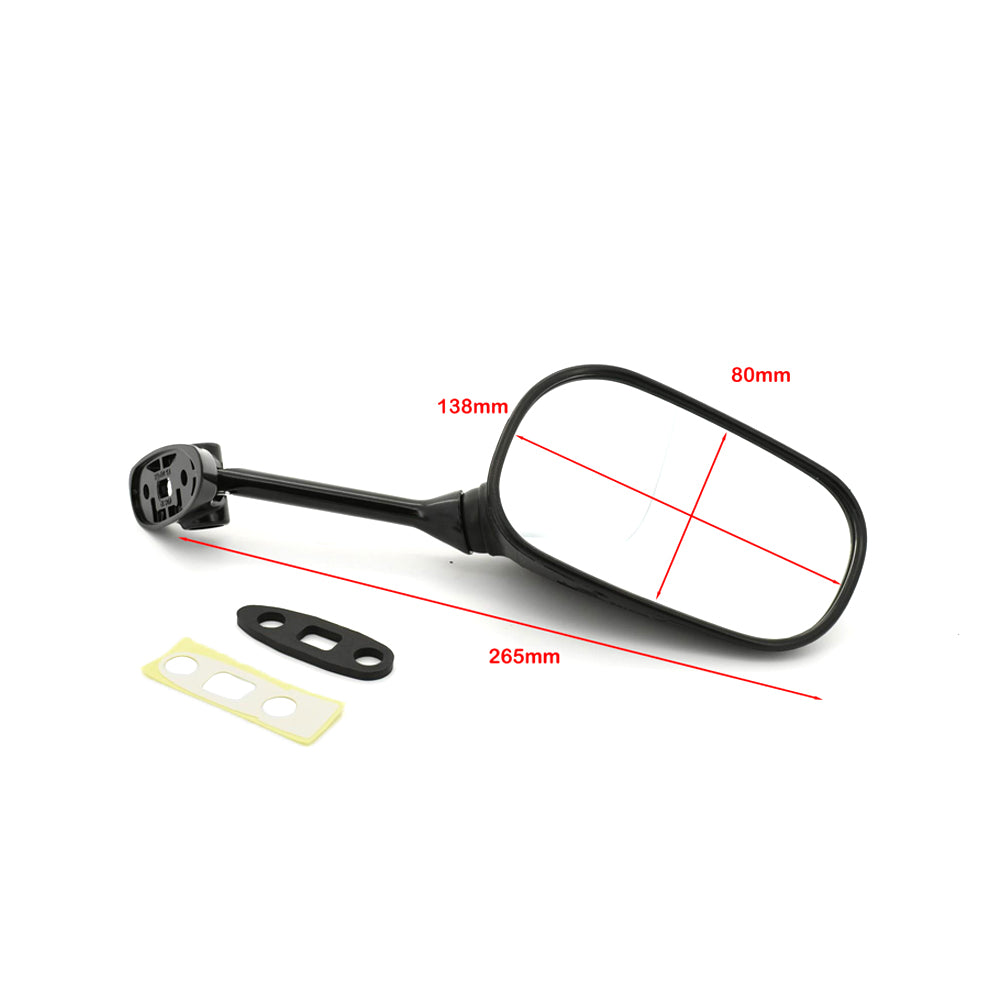 Motorcycle Dirtbike Rearview Mirror Right Hand Fit Suzuki GSX R1000 SV650 SV1000