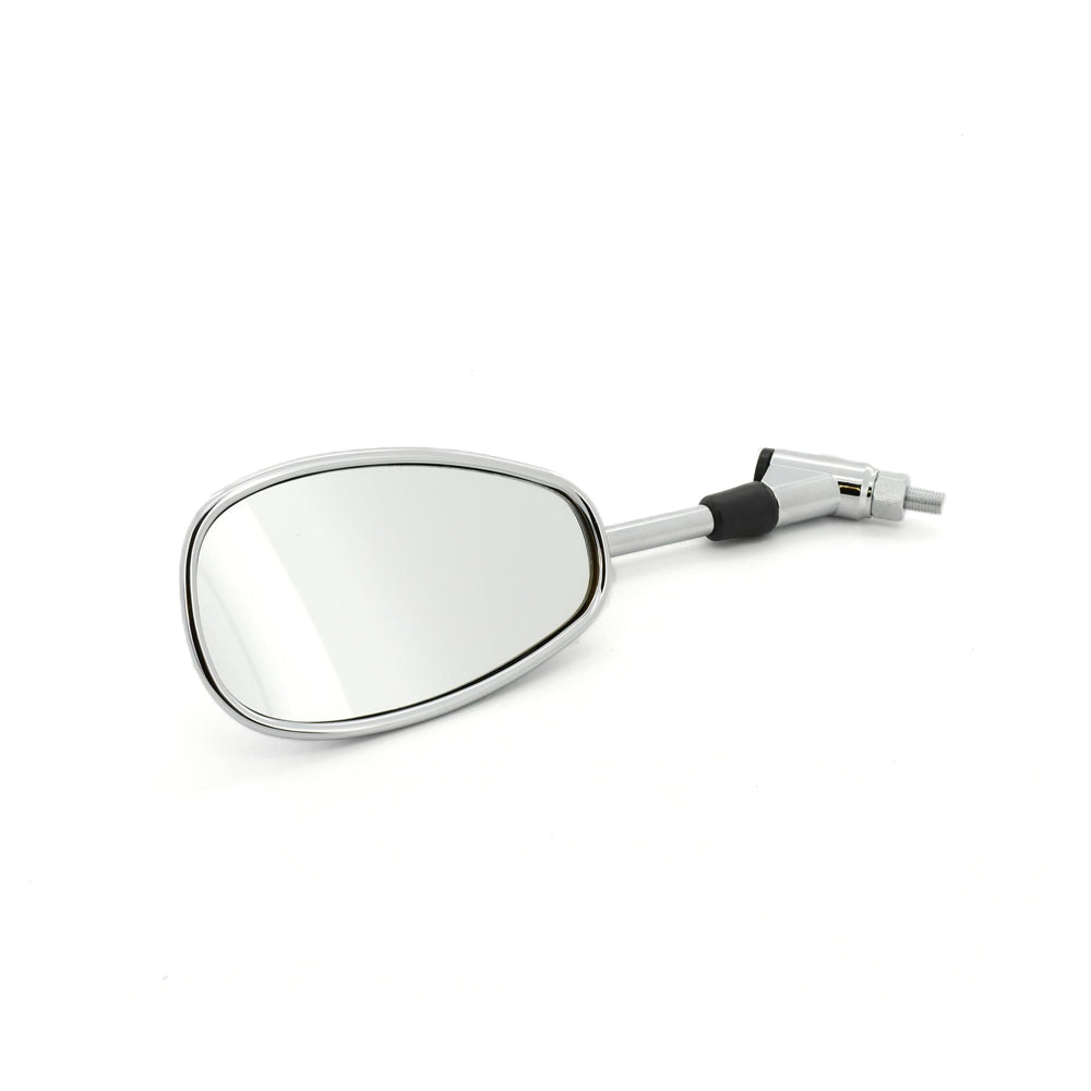 Silver Motorcycle Rear View Mirror Left Hand Fit Suzuki Gladius SFV650B King GSX1300BK