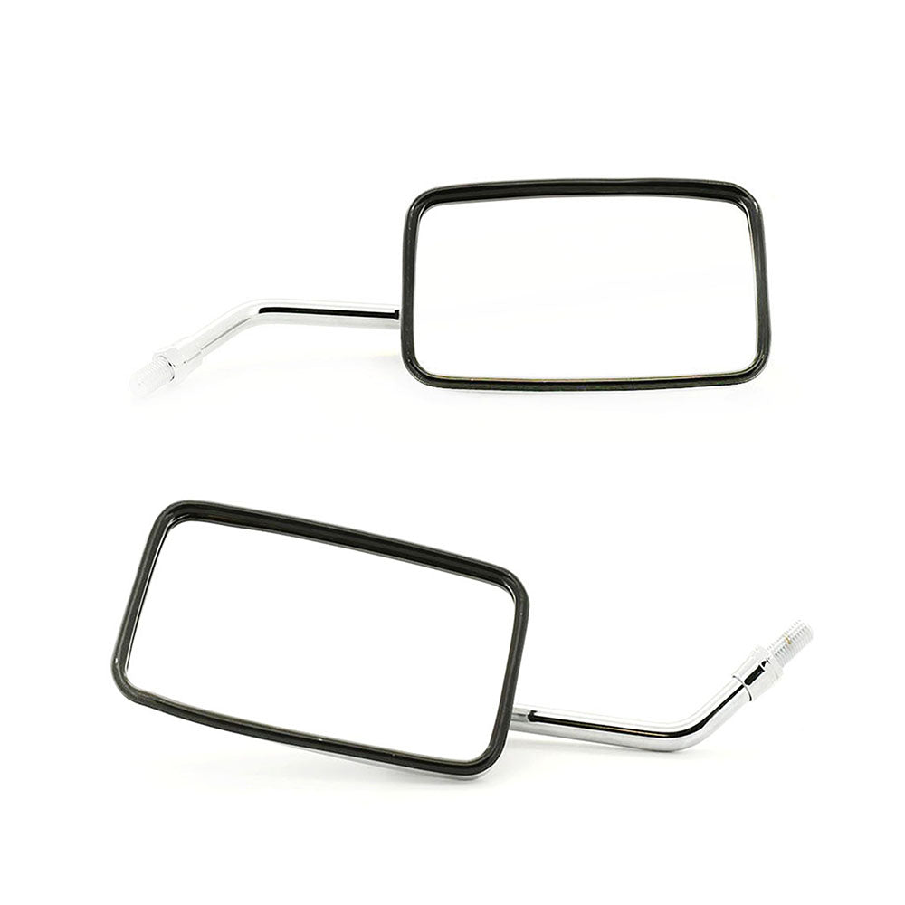 Motorcycle Left + Right Hand Rearview Mirror Fit Yamaha Fazer FZX700S XJ650 XJ650G XS400 XS400H XS1100SH etc.