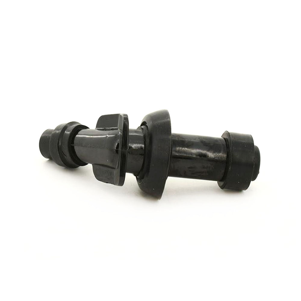 Motorcycle NGK Style Black Rubber Spark Plug Cap 120 Degree Elbow 5k Ohms
