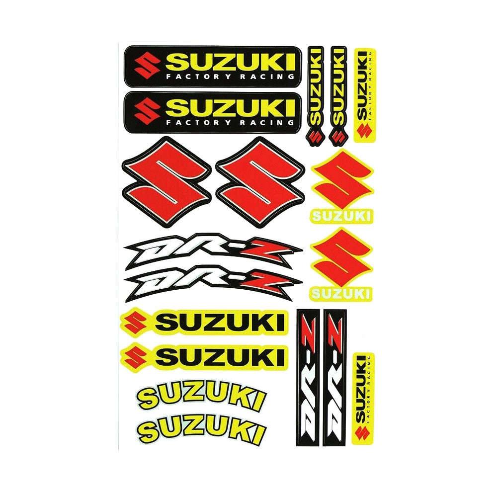Sticker Kit Grahics Fit Suzuki DRZ400 DRZ400E DRZ400S DRZ400SM DRZ110 DRZ125 DRZ250 Etc