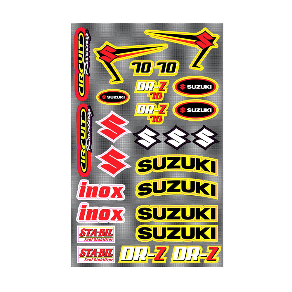 Motorcycle Sticker Kit For Suzuki DRZ70 Sticker Decal Kit