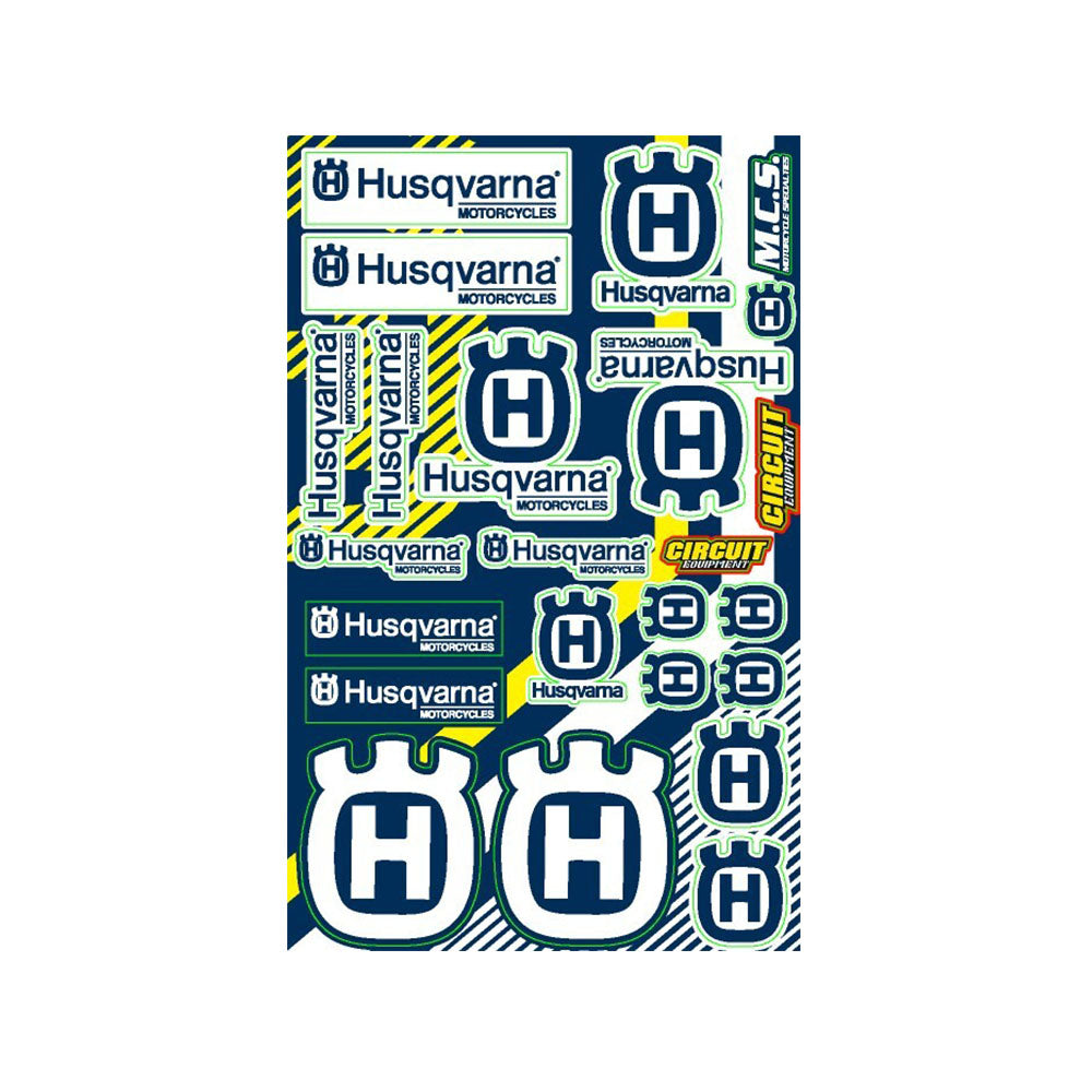 Universal Sticker Kit For Husqvarna Dirt Bike Euro Motorcross Motorcycle