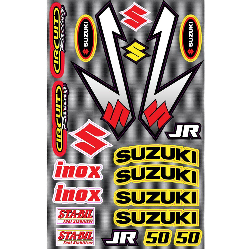 Motorcycle Sticker Kit For Suzuki JR50 Decal Sticker Sheet