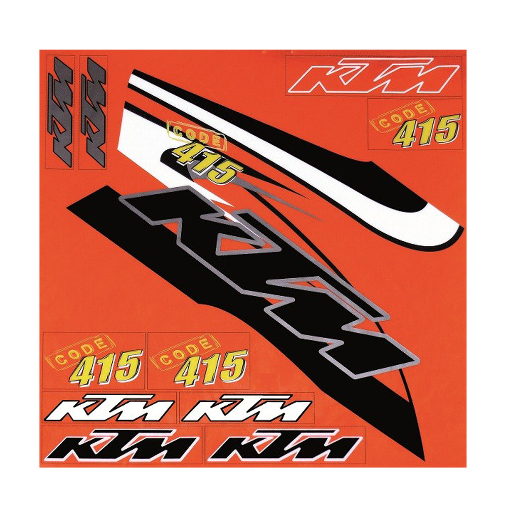 Universal Tank Sticker Kit Fit KTM 25/200/250/300/350/450/525/530 SX EXC XCW SXF