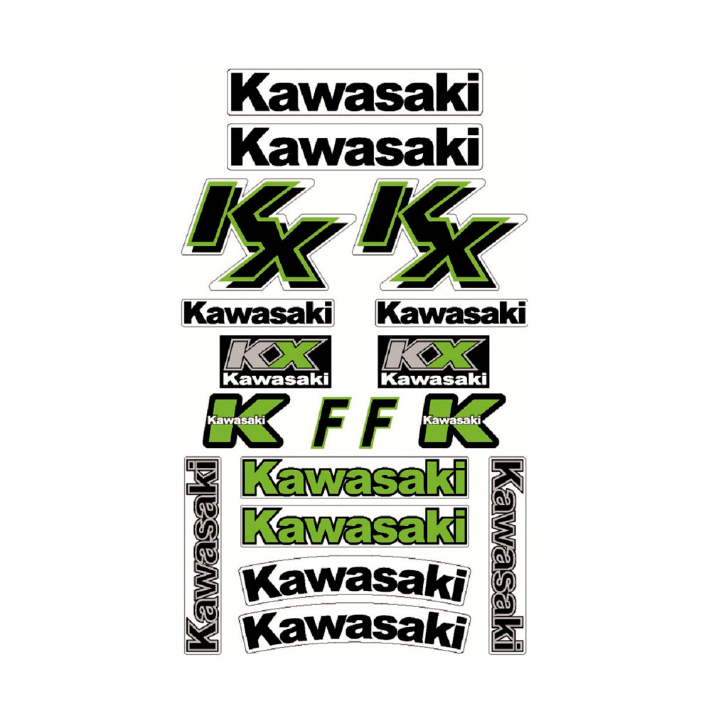 Motorcycle Sticker Kit Grahics Fit Kawasaki KX60 KX65 Etc Sticker Decal Kit