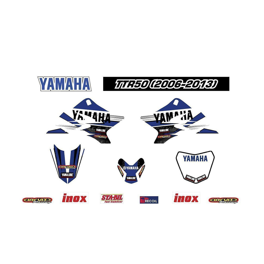 Sticker Decal Kit For Yamaha TTR50 2006 - 2014 2015 2016 2017 2018 Graphics Kit