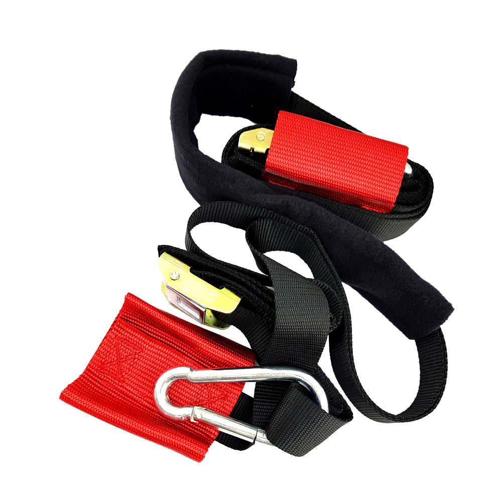 Heavy Duty Motorcycle Dirt Bike Handlebar Top Strap Tie Down With Cambuckle