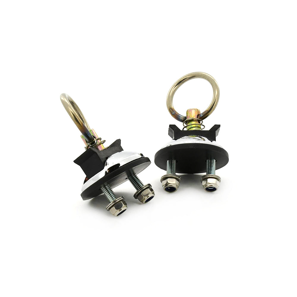 2X Motorbike Snowmobiles Motocross Ramps Tie Down Anchor Removable Stud Ring Kit