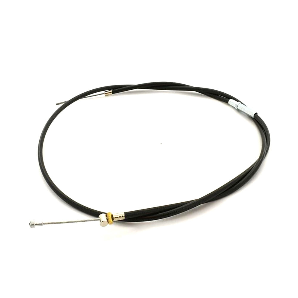 Universal Black Clutch Cable With Inline Adjuster Inner 1550mm Outer 1400mm