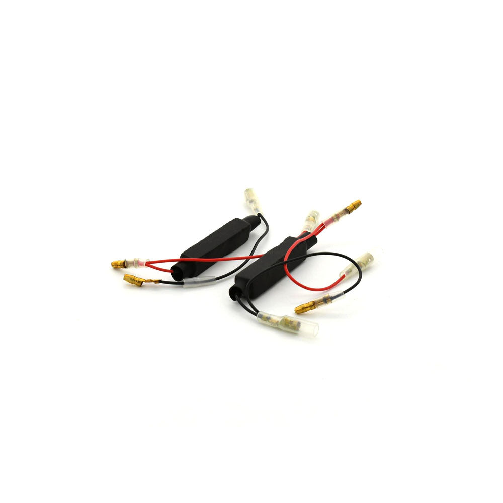 Pair 10 Watts Inline Led Resistors Blinker Indicator Fit Honda Yamaha KTM Suzuki Kawasaki