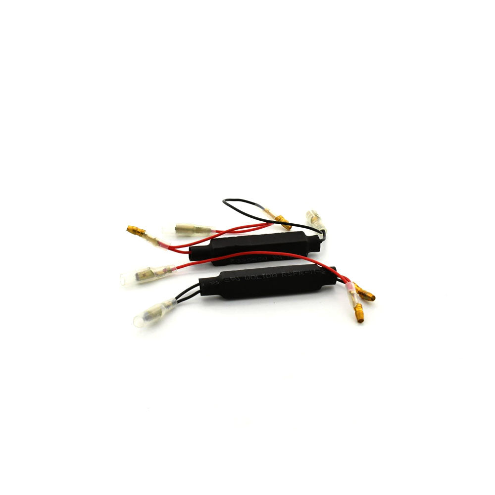 Pair 10 Watts Inline Led Resistors Blinker Indicator Fit Honda Yamaha KTM Suzuki Kawasaki