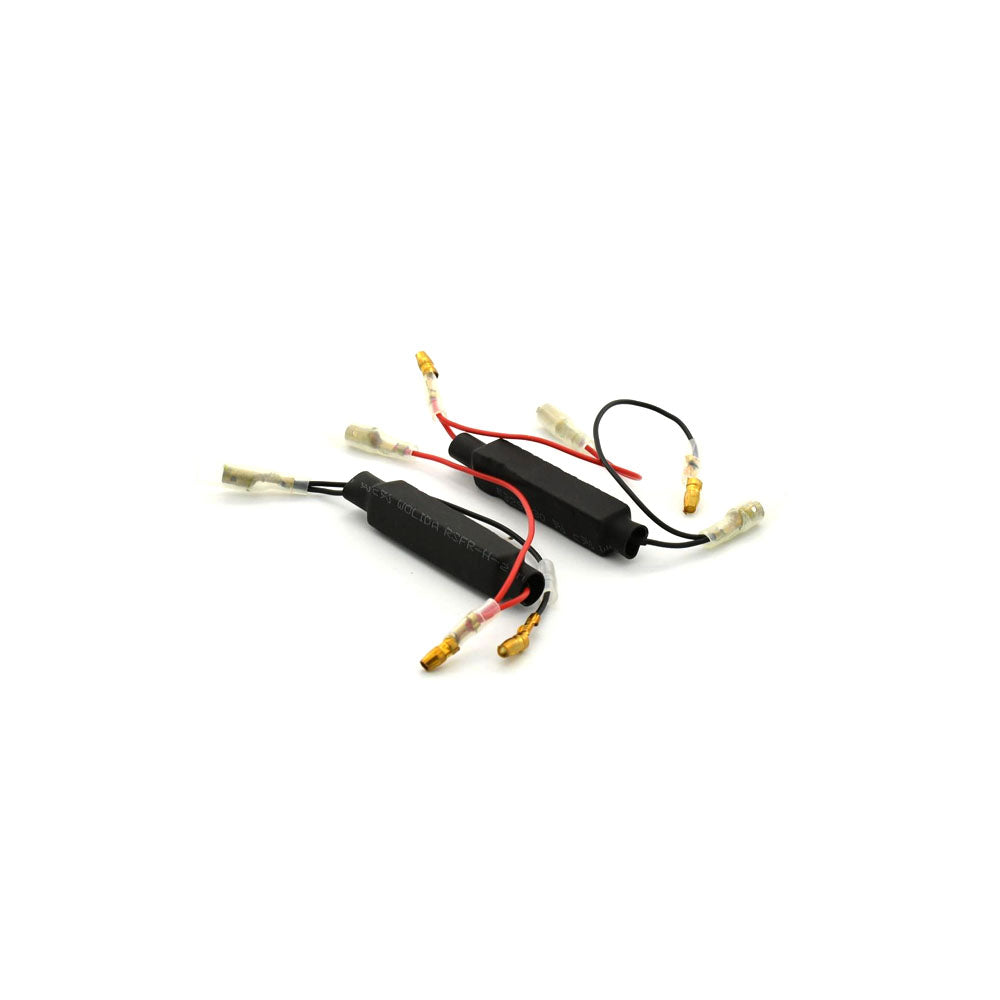 Pair 10 Watts Inline Led Resistors Blinker Indicator Fit Honda Yamaha KTM Suzuki Kawasaki