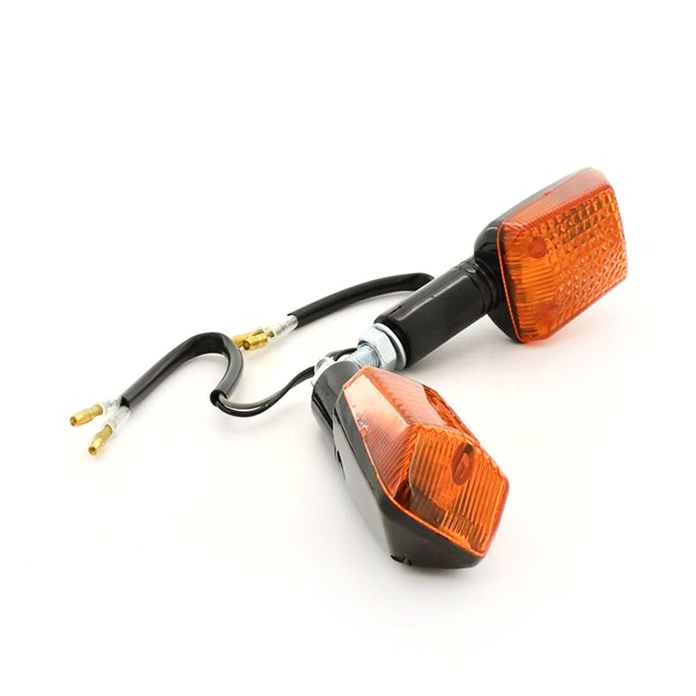 Pair Indicators Fit Honda Yamaha Suzuki Kawasaki Husky TM Beta KTM Blinkers etc.