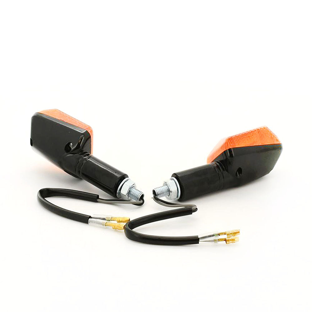 Pair Indicators Fit Honda Yamaha Suzuki Kawasaki Husky TM Beta KTM Blinkers etc.