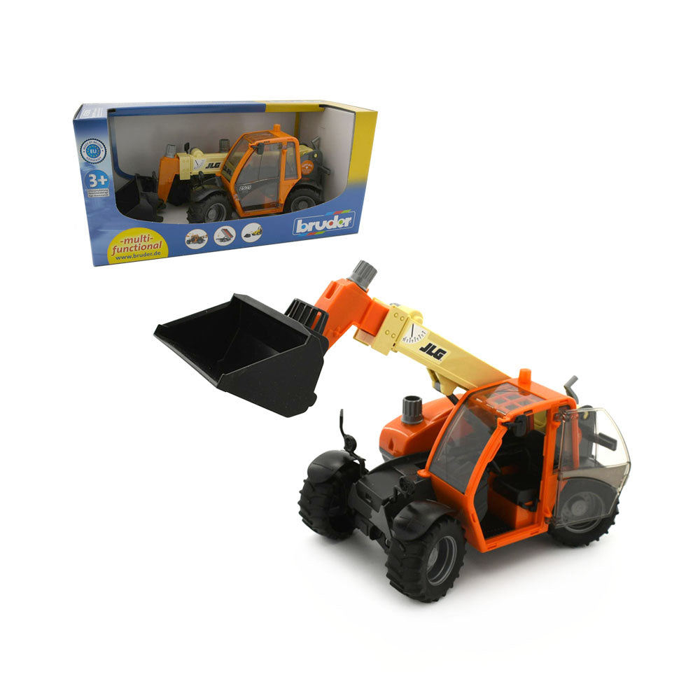 Bruder Licensed 1:16 Scale JLG 2505 Telescopic Loader Telehandler Toy Model Large Au