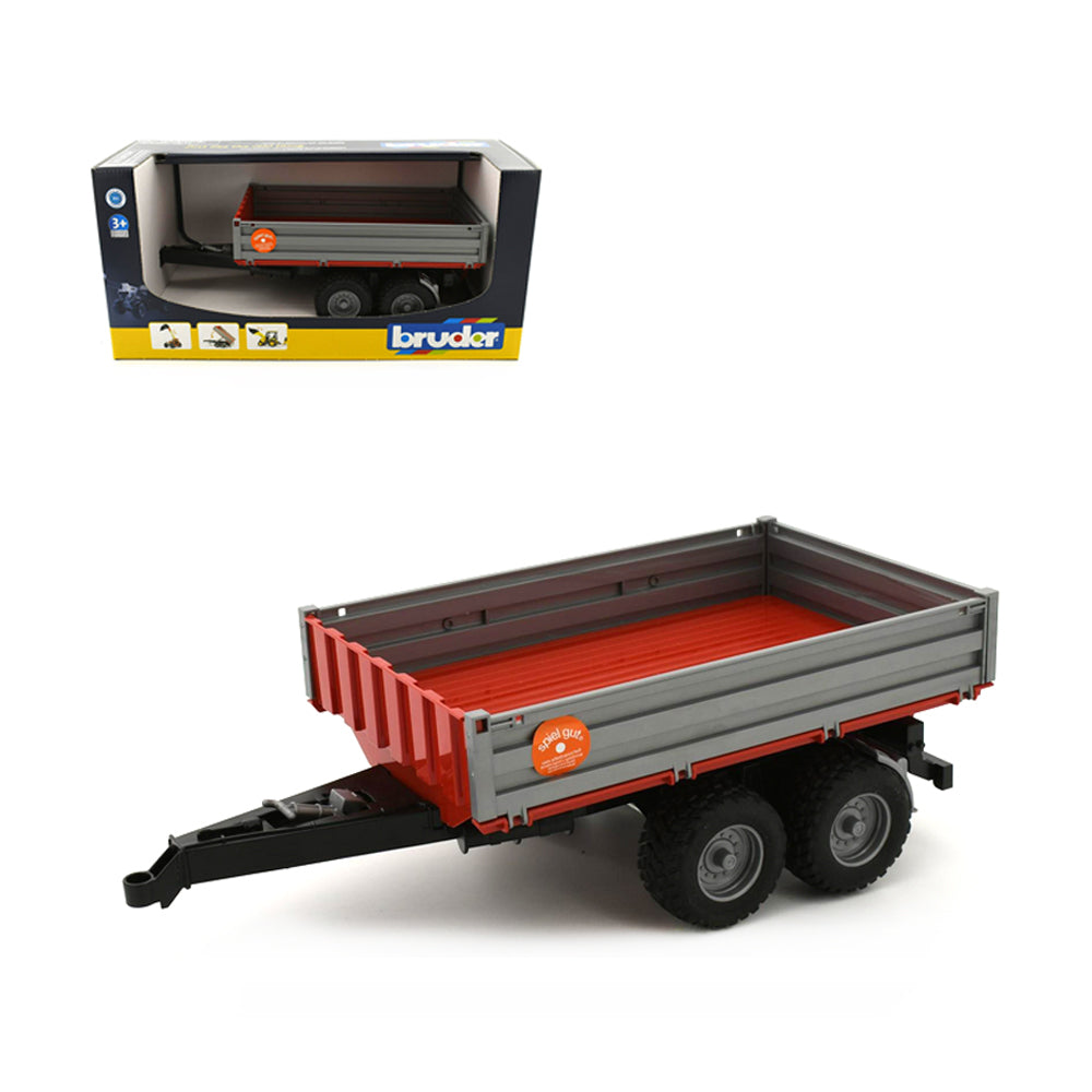 Bruder Licensed 1:16 Scale Tipping Trailer Model Accessories For Tractors
