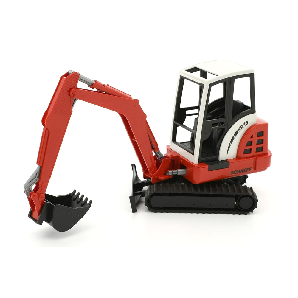 Bruder Licensed 1:16 Scale Terex Schaeff HR16 Mini Excavator Red