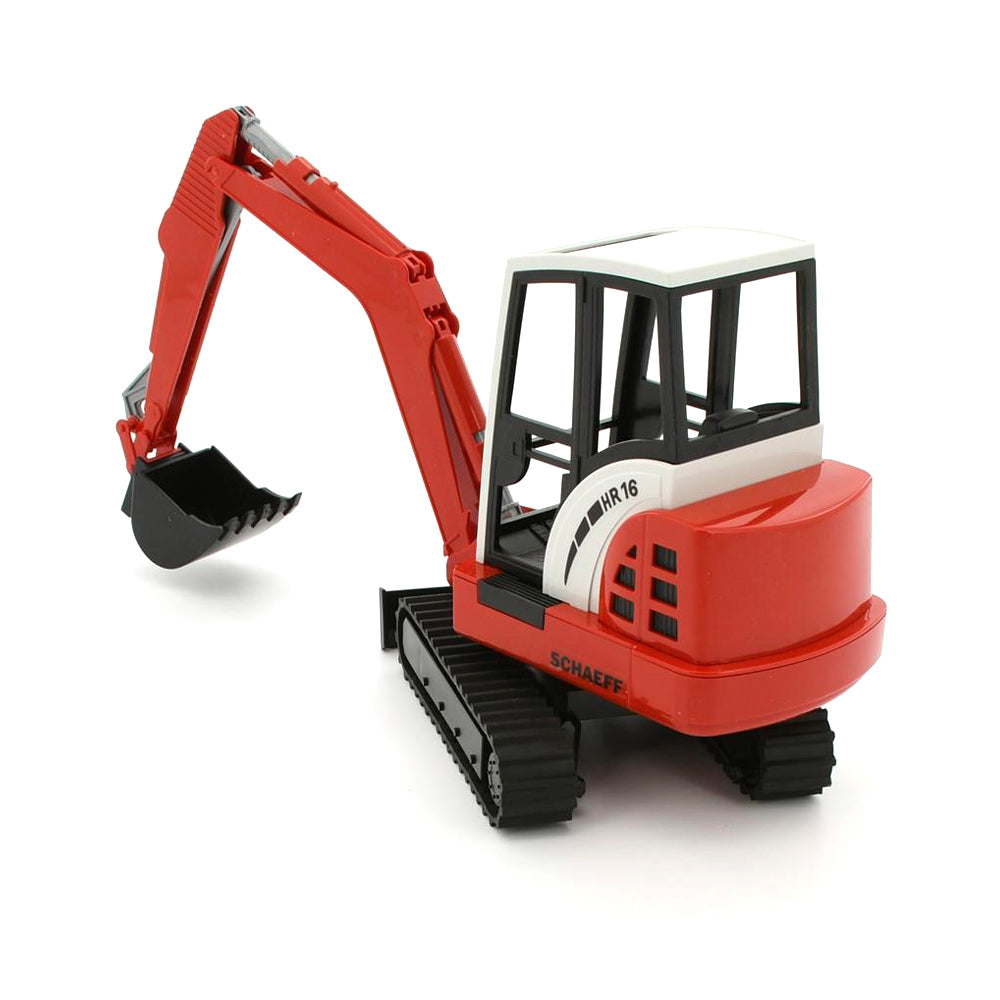 Bruder Licensed 1:16 Scale Terex Schaeff HR16 Mini Excavator Red