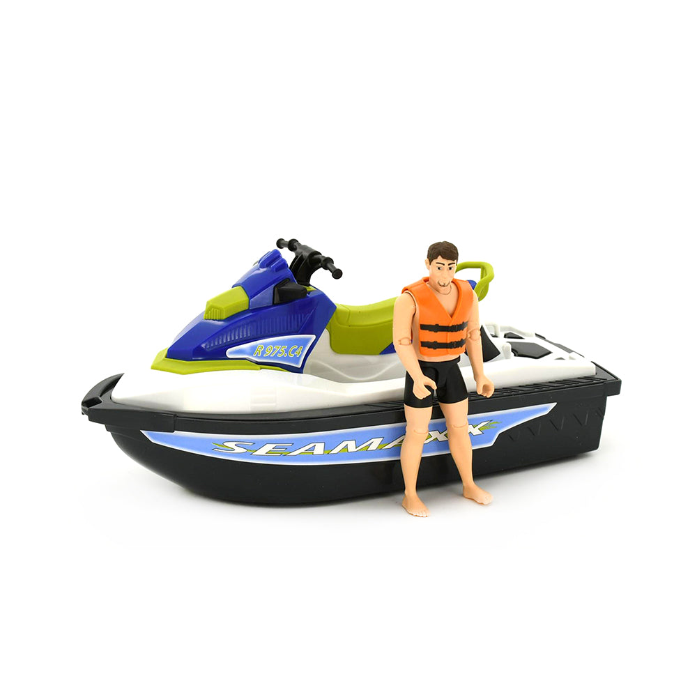 Bruder Bworld Licensed 1:16 Scale Personal Water Craft with Driver