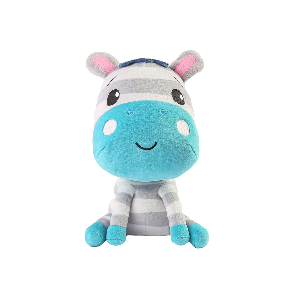 Fisher Price Plush Collection Zebra Cuddly Soft Toy Stuffed Animals For Kids 12 Months +
