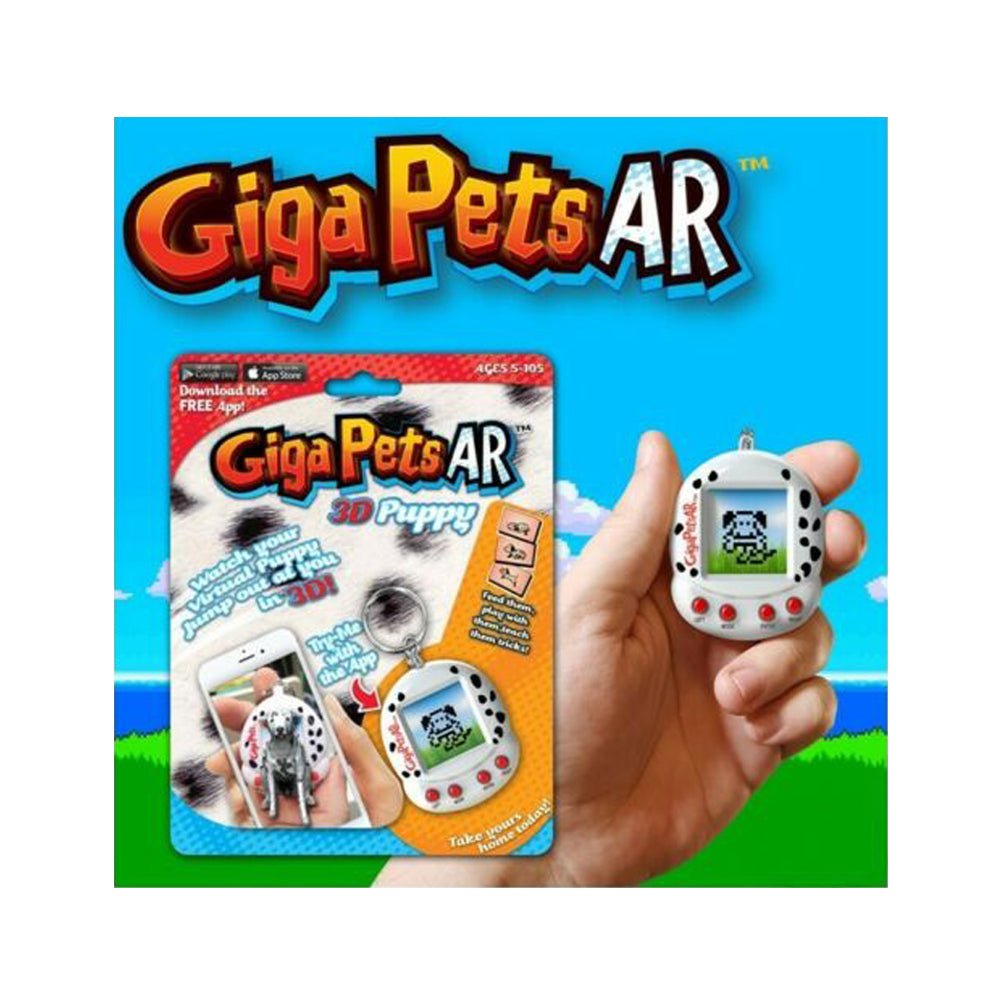 Licensed Giga Pets AR 3D Puppy Dog Virtual Pet for Smartphones IOS Android Phone