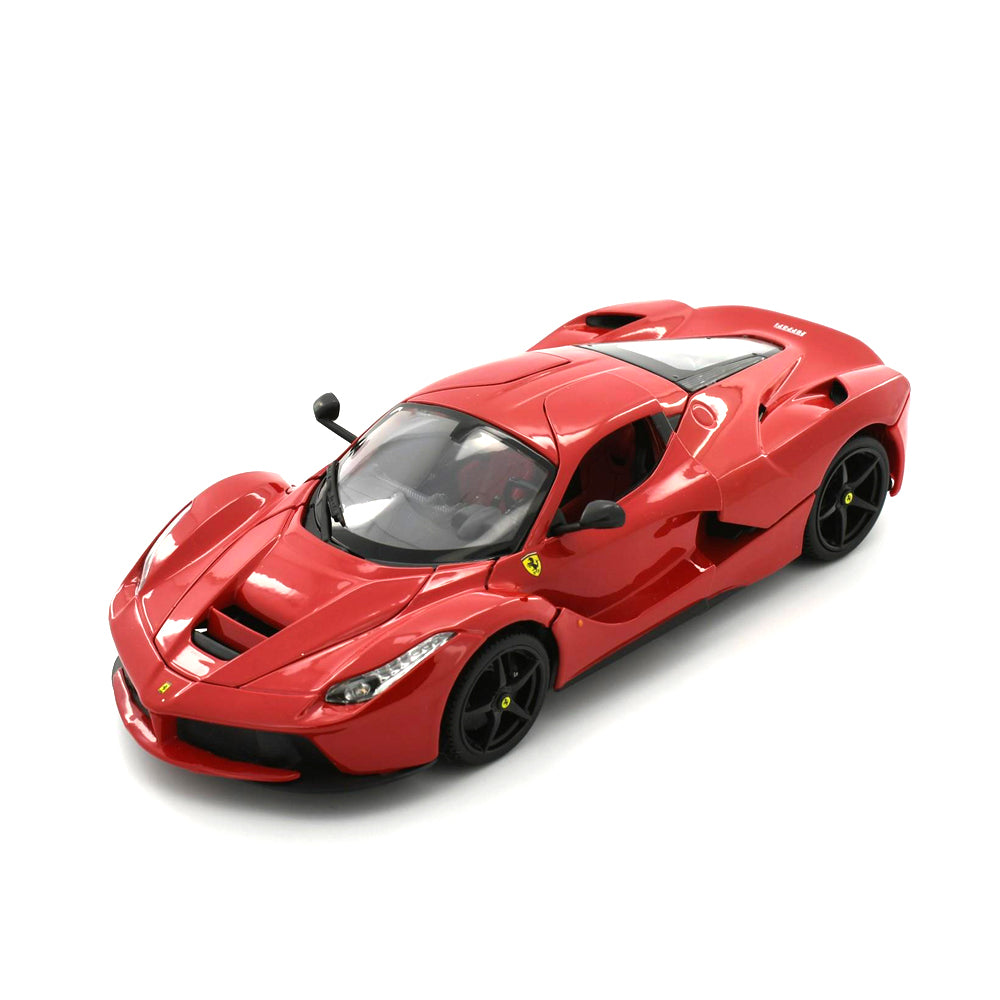 Bburago Licensed 1:18 Scale Ferrari Race & Play LaFerrari Diecast Model Car Red