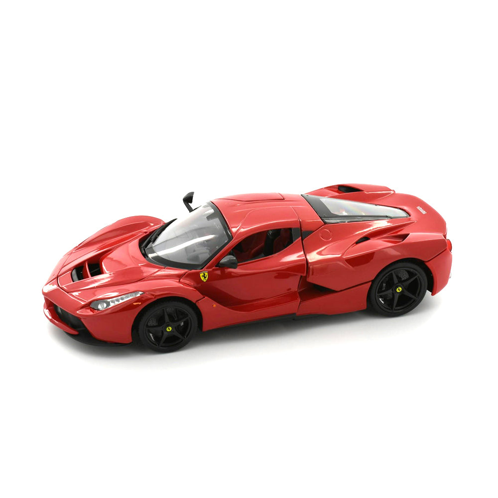 Bburago Licensed 1:18 Scale Ferrari Race & Play LaFerrari Diecast Model Car Red