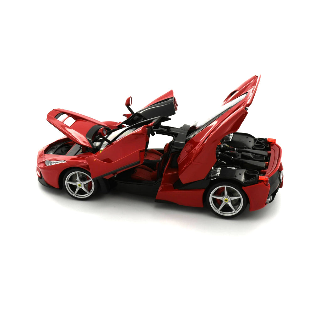 Bburago Licensed 1:18 Scale Ferrari Signature Series LaFerrari Red Ferrari Diecast Model Car