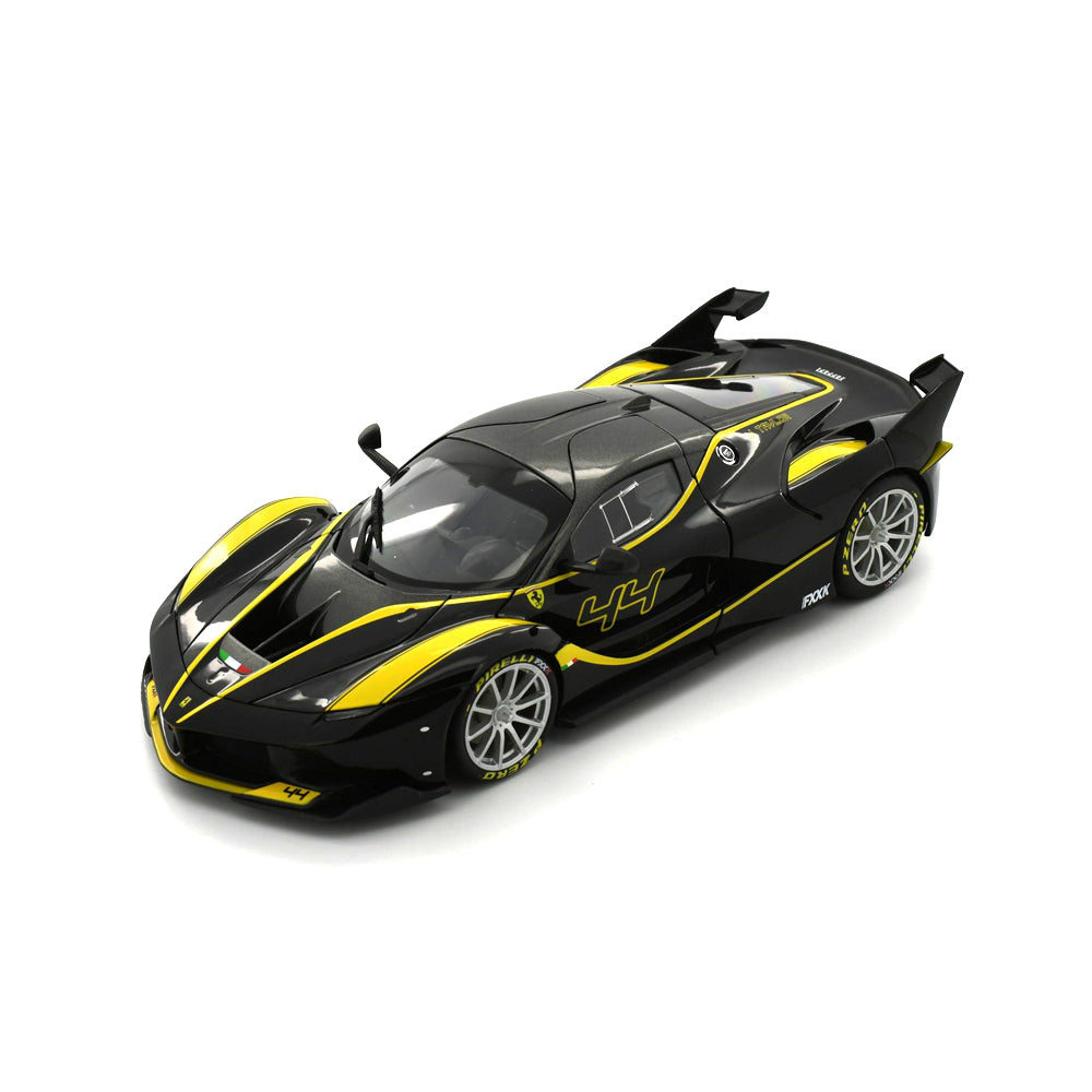 Bburago Licensed 1:18 Scale Ferrari Signature Series FXX-K #44 Black Ferrari Diecast Model Car
