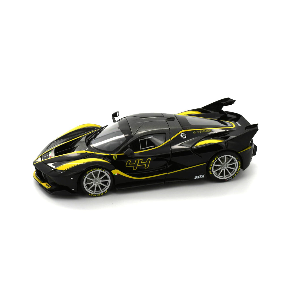 Bburago Licensed 1:18 Scale Ferrari Signature Series FXX-K #44 Black Ferrari Diecast Model Car