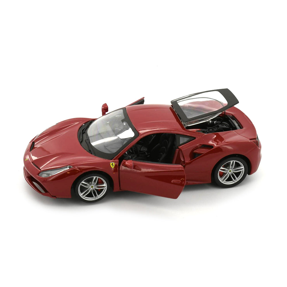 Bburago Licensed 1:24 Scale Ferrari R&P 448 GT Berlinetta Diecast Model Car Red