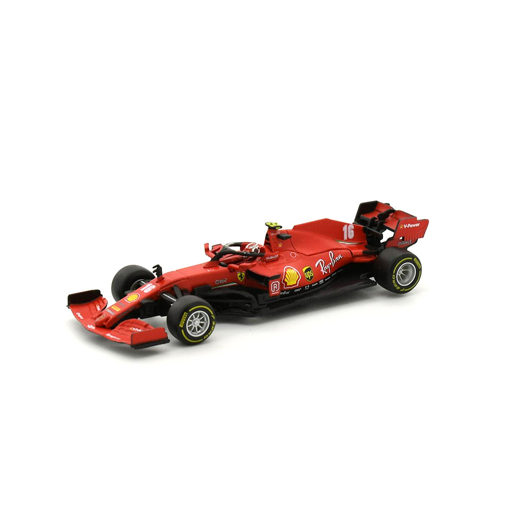 Bburago Licensed 1:43 Scale Ferrari Racing SF1000 With Driver Austrian GP Leclerc #16