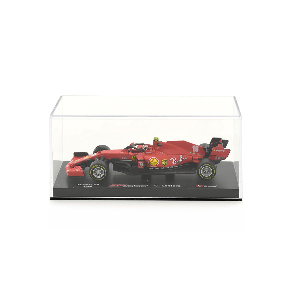 Bburago Licensed 1:43 Scale Ferrari Racing SF1000 With Driver Austrian GP Leclerc #16