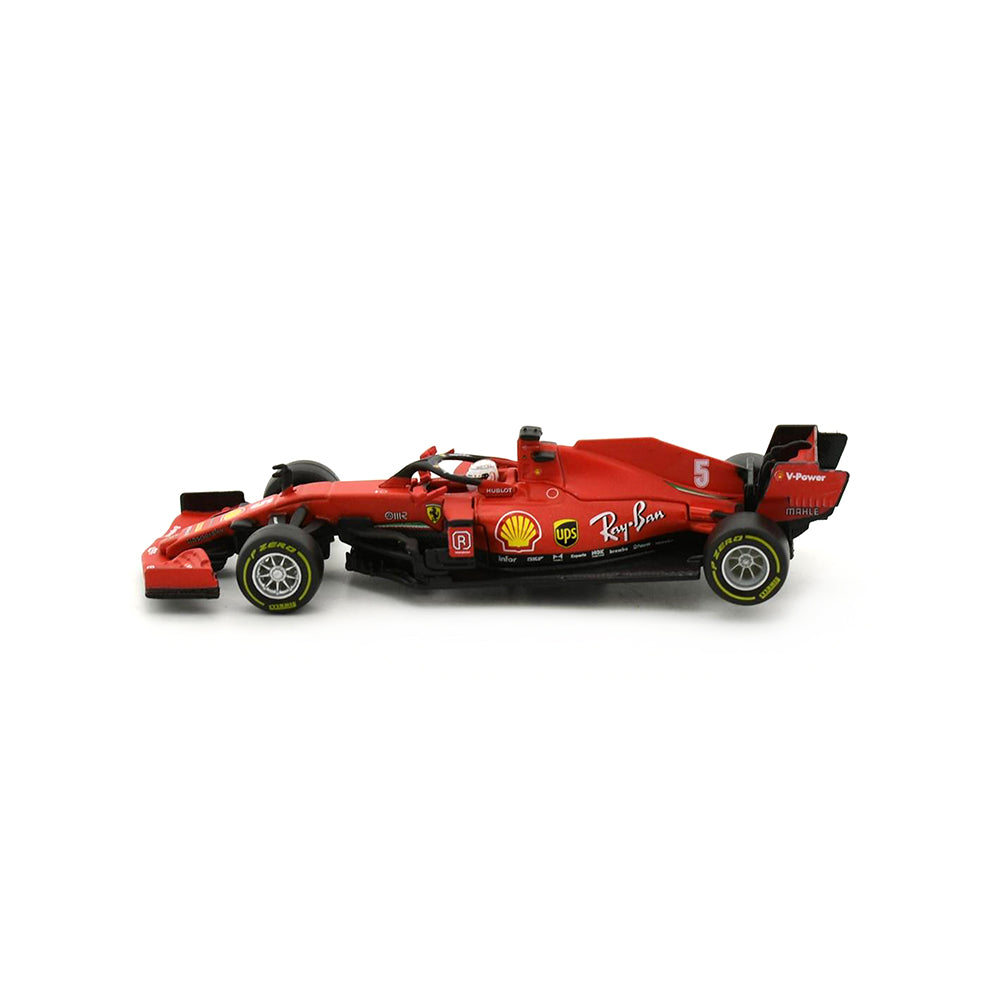 Bburago Licensed 1:43 Scale Ferrari SF1000 #5 Sebastian Vettel Austria GP 2020 With Figure