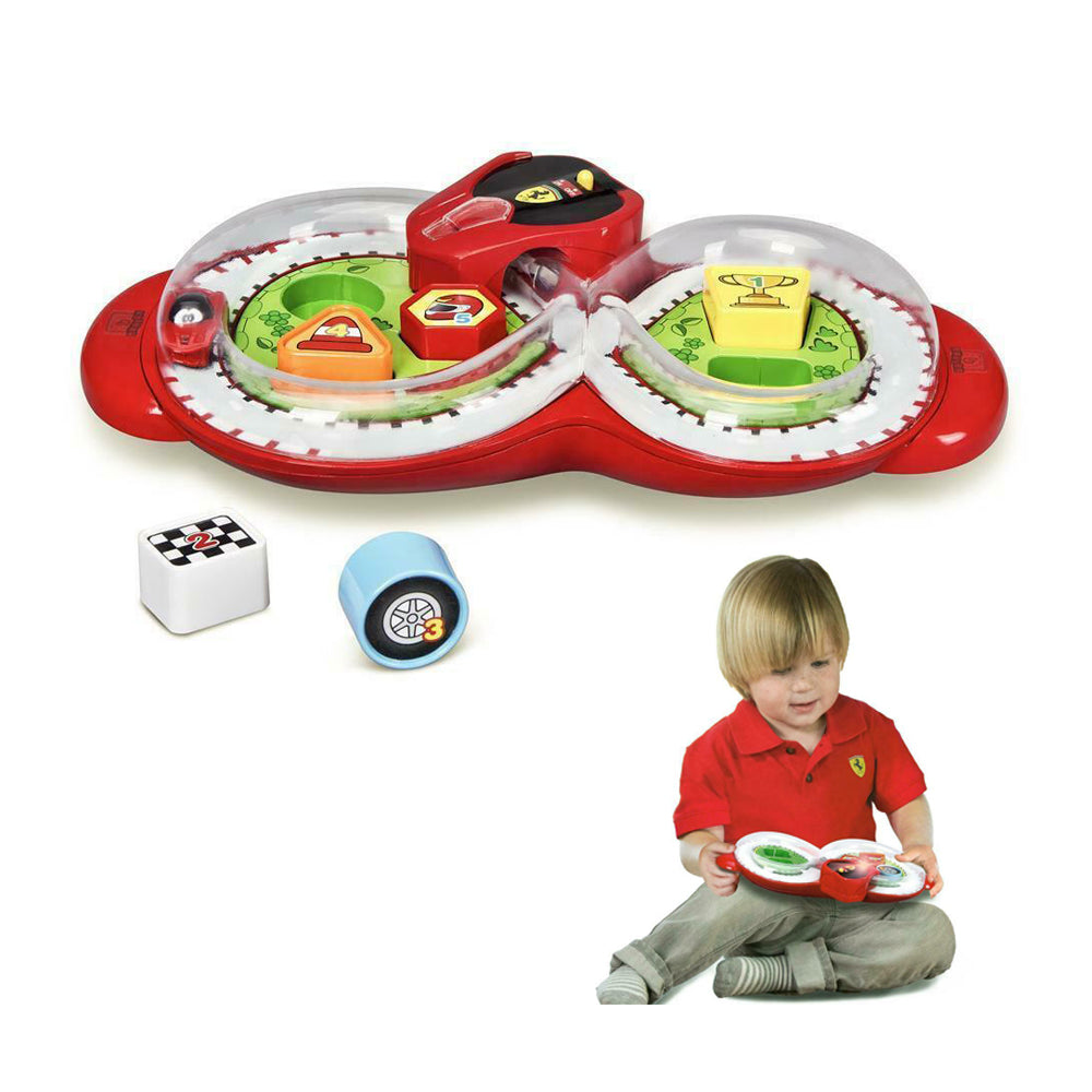Bb Junior Ferrari Infinity Race Track Set Baby Educational Shapes Toys 12-36 Month