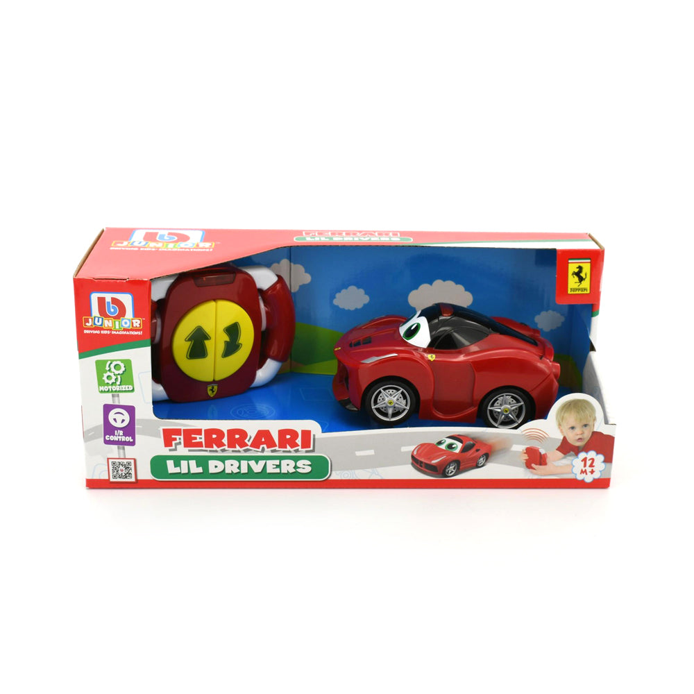 Bb Junior Licensed Ferrari Lil Drivers LaFerrari Car W/Infrared RC Kids/Toddler Toy 12m+